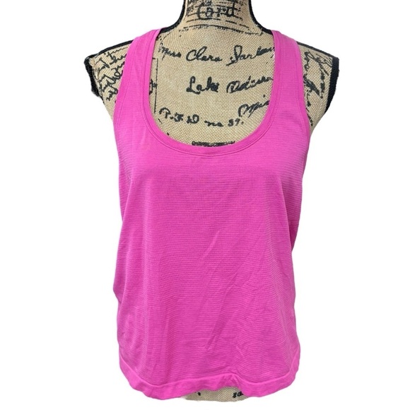 lululemon athletica Tops - Lululemon Swiftly Tech Racerback Tank 2.0 Race Length Sonic Pink Size 14